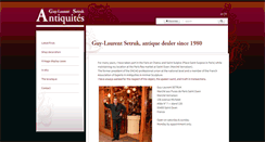 Desktop Screenshot of antiquities-setruk.com