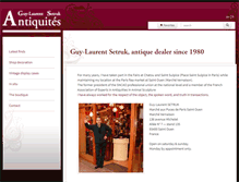 Tablet Screenshot of antiquities-setruk.com